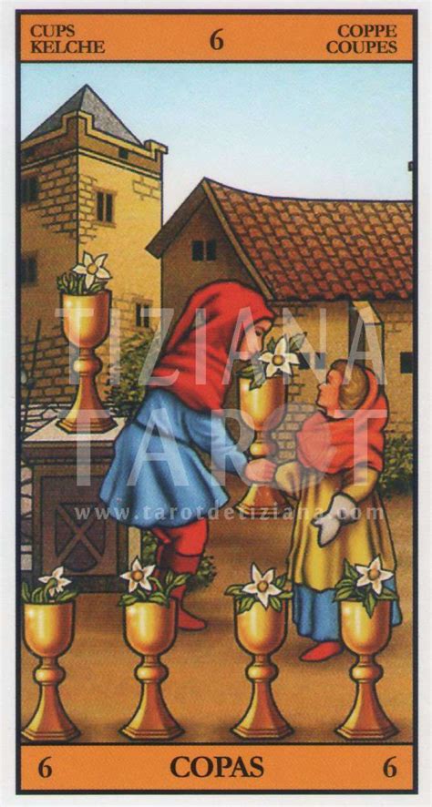 Tarot Marsella: Seis de Copas